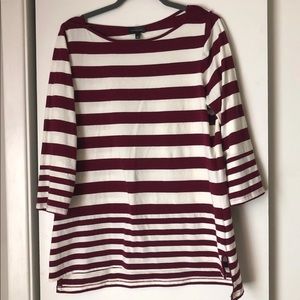 SOLD The Limited striped tunic XL